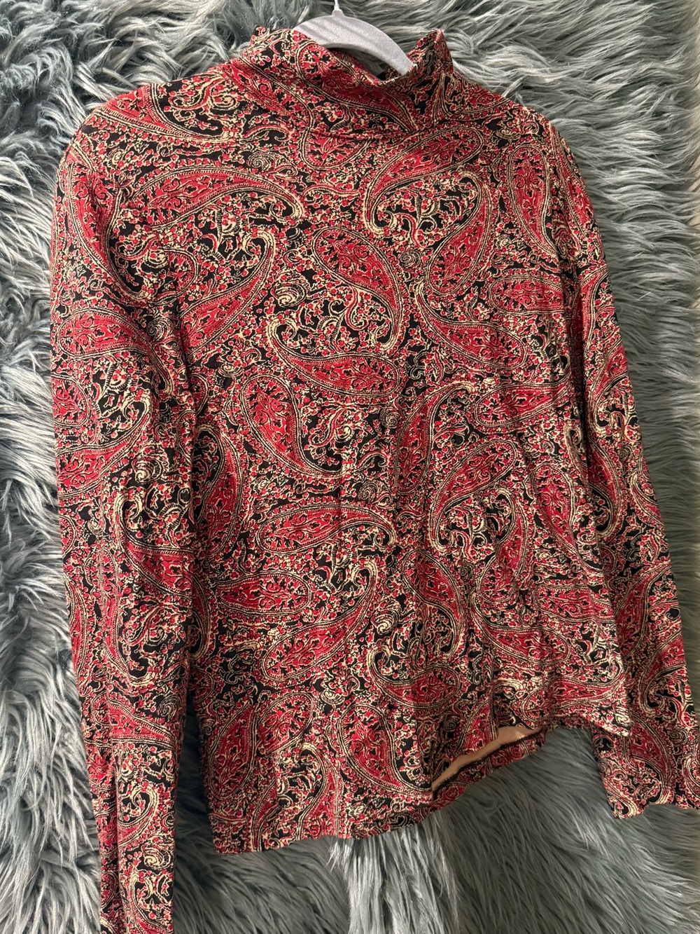 Jones New York Turtleneck - Size Large | Color: Red